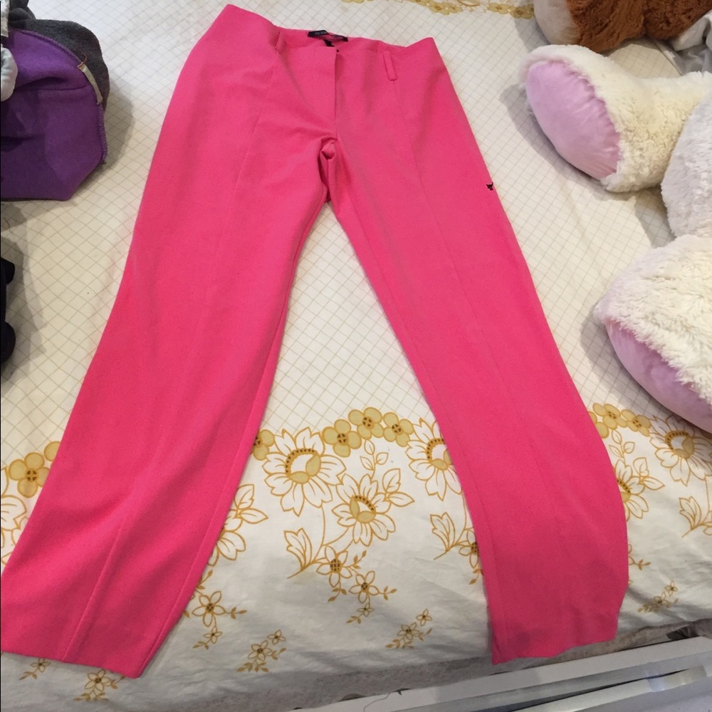 Pink pants
