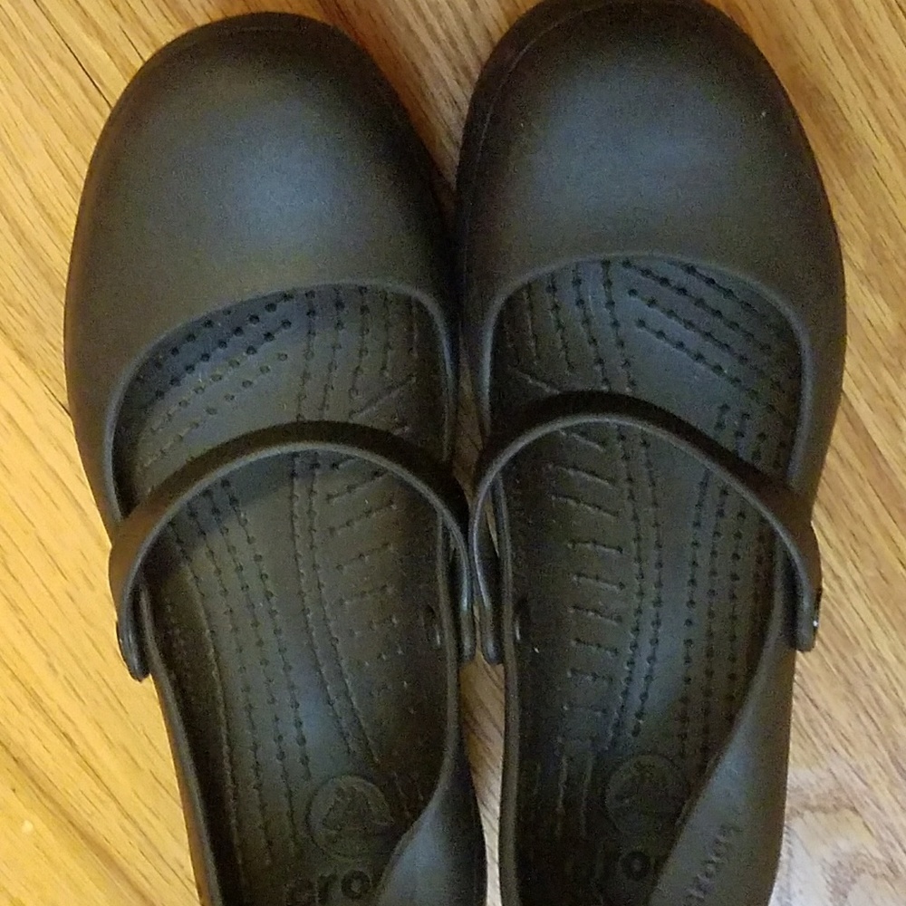Crocs black 10 Alice Mary Jane