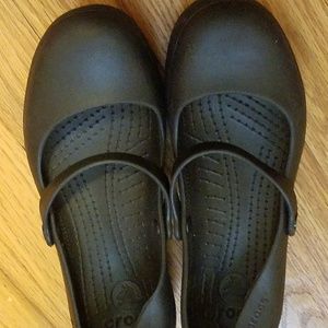 Crocs black 10 Alice Mary Jane