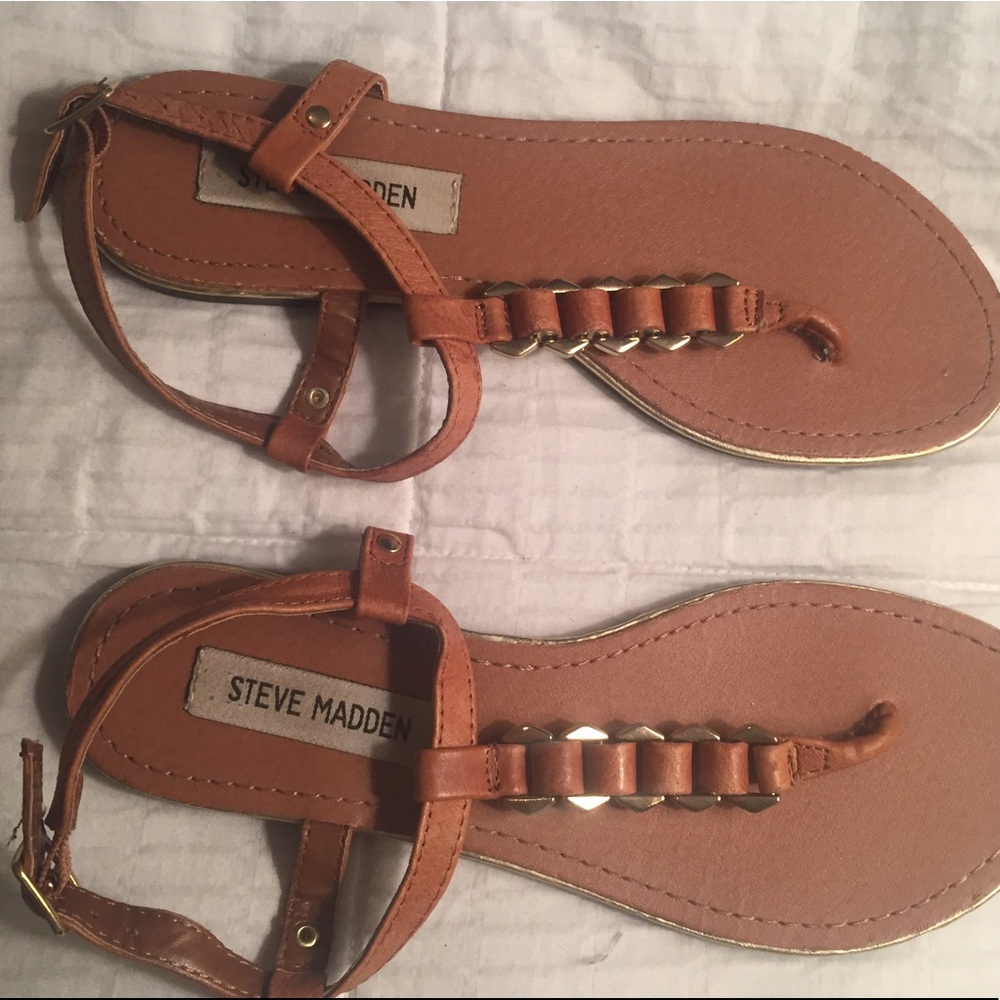 Steve Madden Tan Sandals