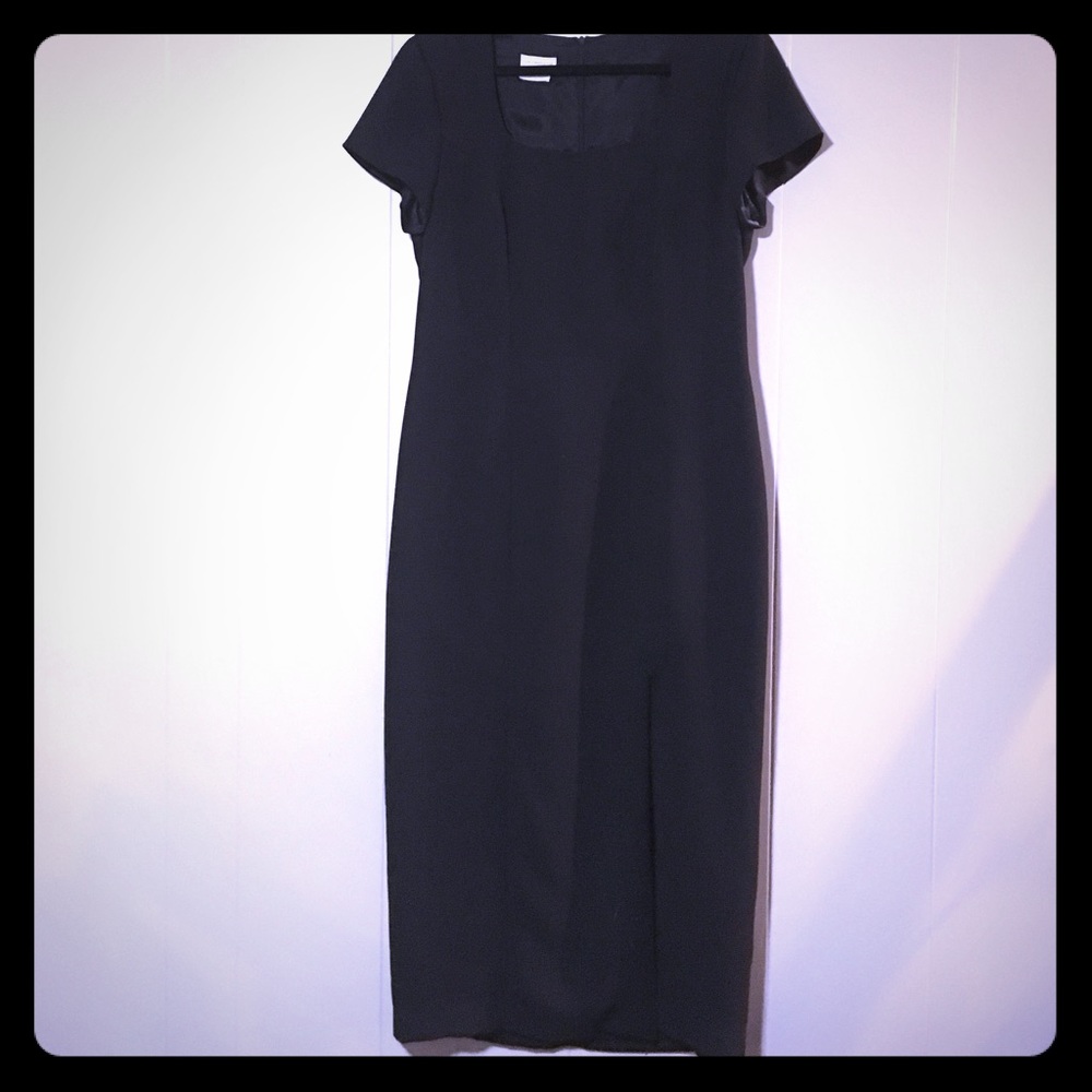 Liz Claiborne Midi Black Dress