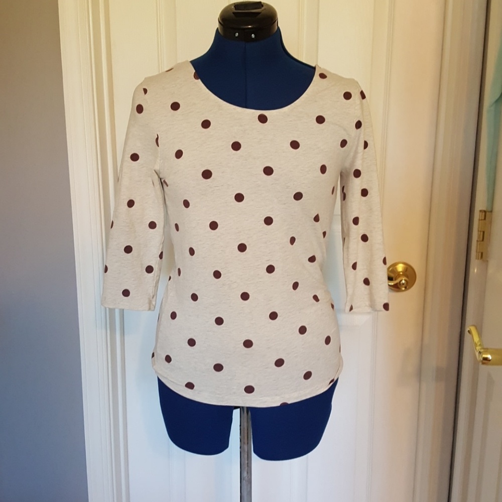 Polka dot shirt