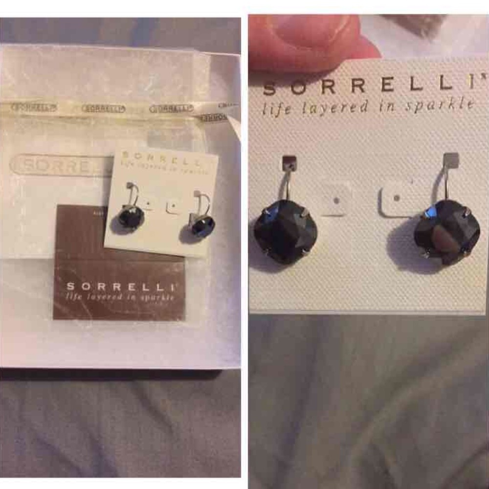 Sorrelli Midnight Moon earrings