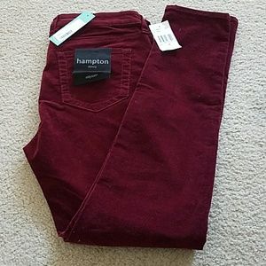 Corduroy Skinny Pants