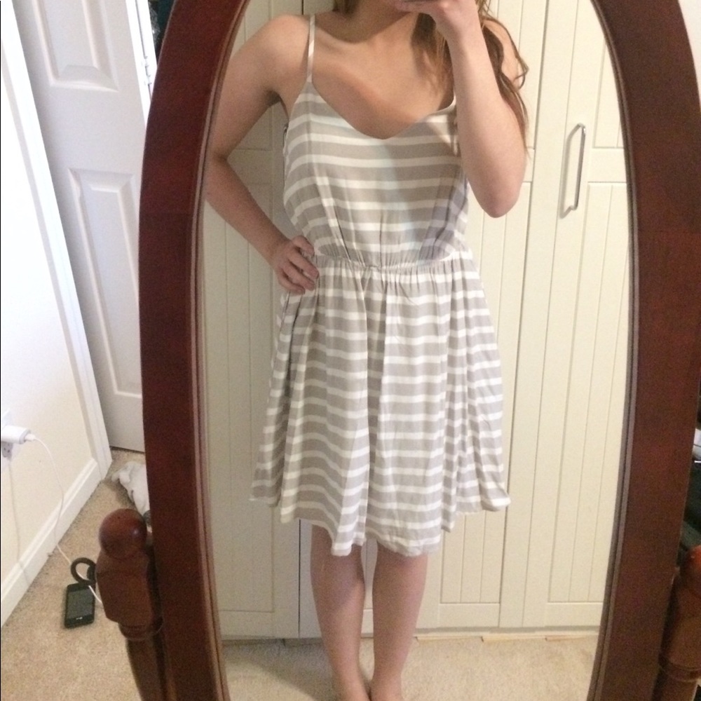 striped casual dress (LC Lauren Conrad)