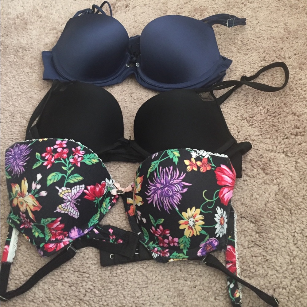 3 VS push-up bras *LOWEST PRICE I WILL GO*