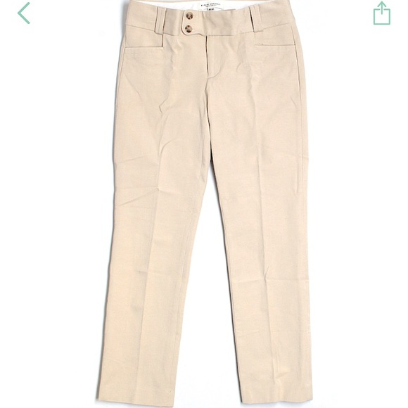 Banana Republic Pants - Banana Republic cropped dress pants khaki sz 0