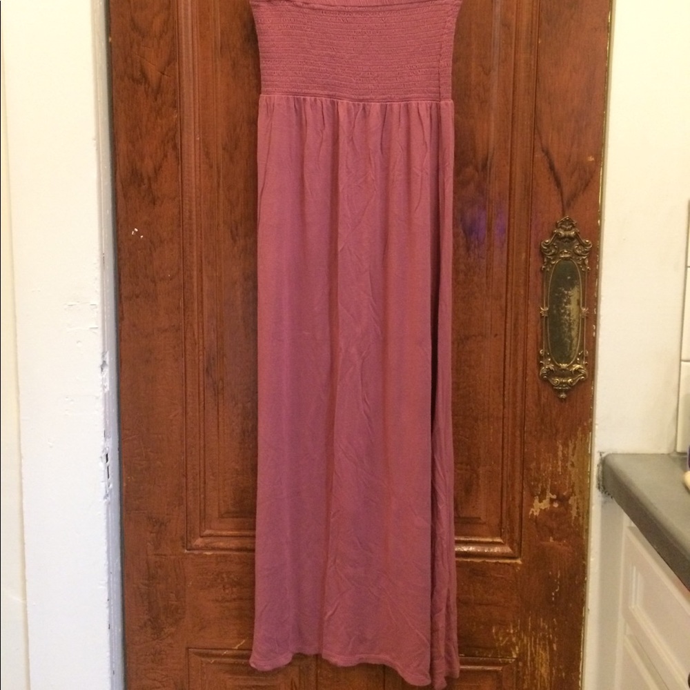 Forever 21 strapless maxi dress