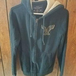 AE mens zip up jacket