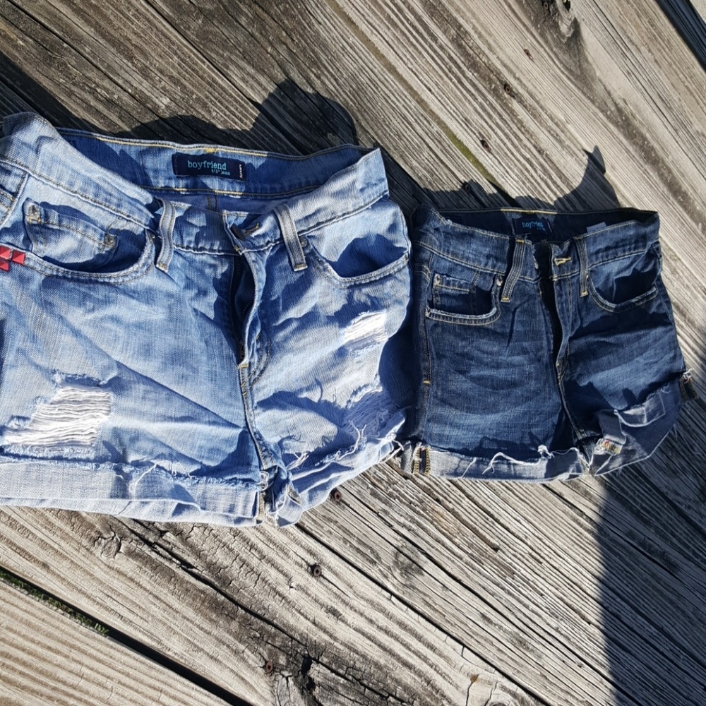 Levi's Boyfriend 513 fit  denim shorts