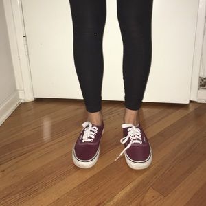 Women's size 8 maroon vans