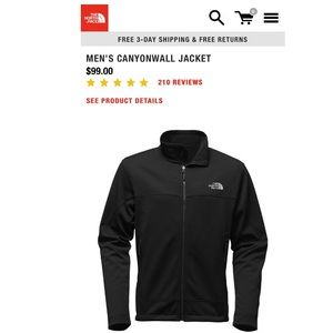 North face cannonwall jacket