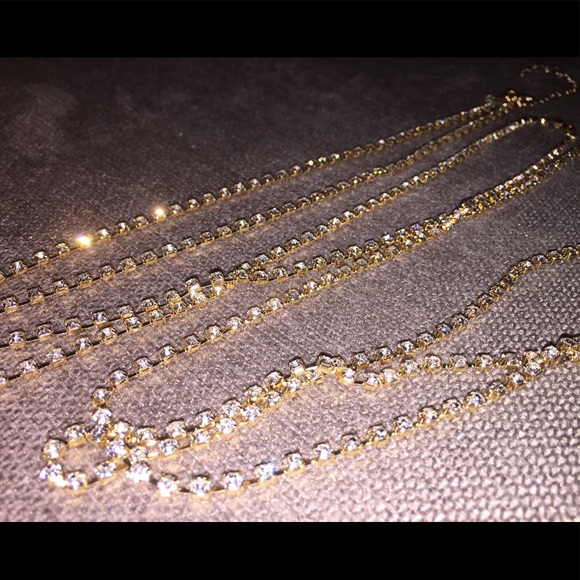Diamond accent body chain perfect for the summer! - Picture 2 of 3
