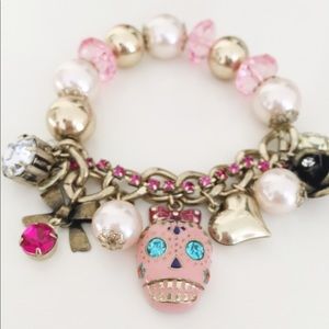 Betsy Johnson charm bracelet