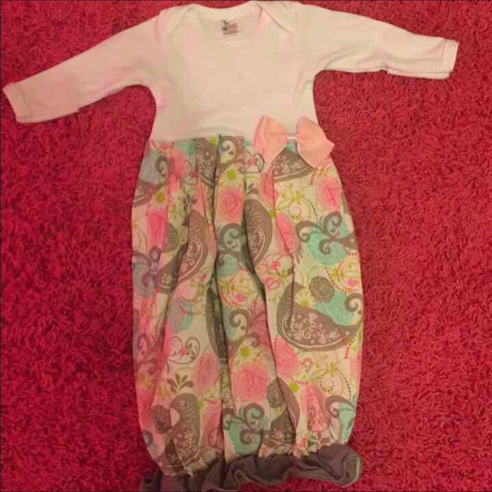 0-3 month boutique dress
