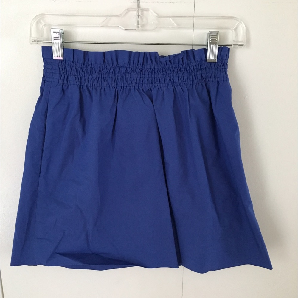 J. Crew Factory Blue Skirt