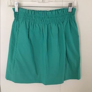 J. Crew Factory Turquoise Skirt