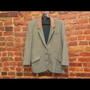 Vintage Lizsport wool blend blazer