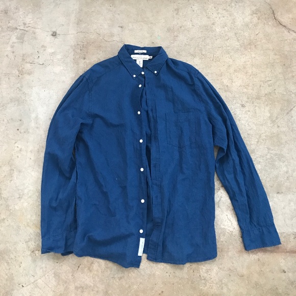 Logg Linen Button Down. H&M Brand. - Picture 1 of 4
