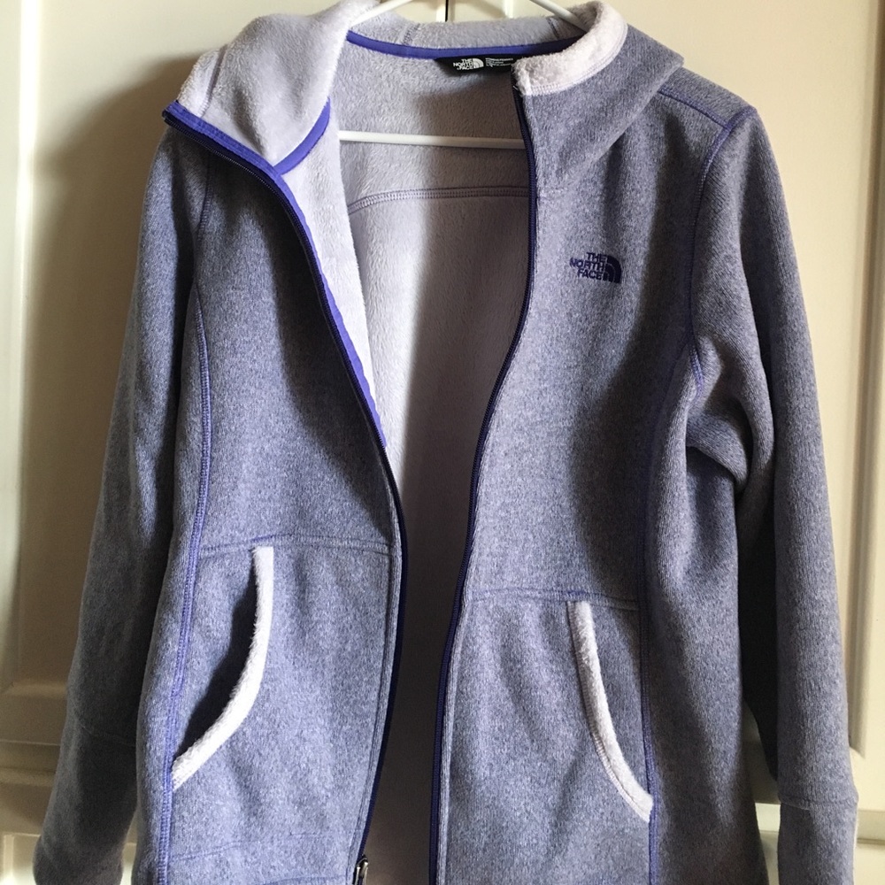 Purple Fleece Sweatshirt
