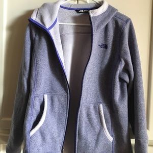 Purple Fleece Sweatshirt