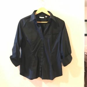 Black Blouse, Medium, New York & Company