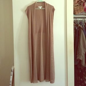 Sleeveless Maxi Sweater