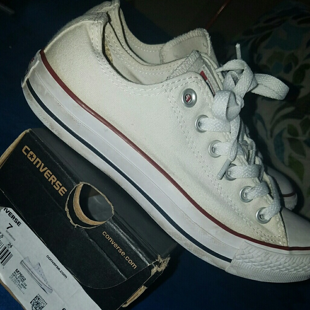 White Converse