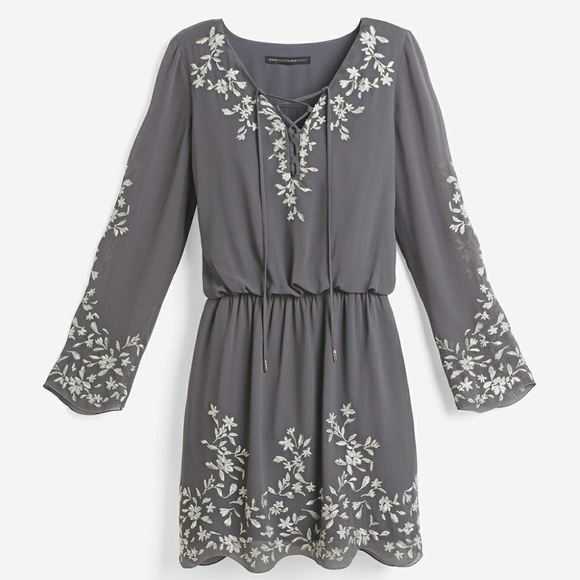 White House Black Market Dresses & Skirts - BOHO EMBROIDERED DRESS
