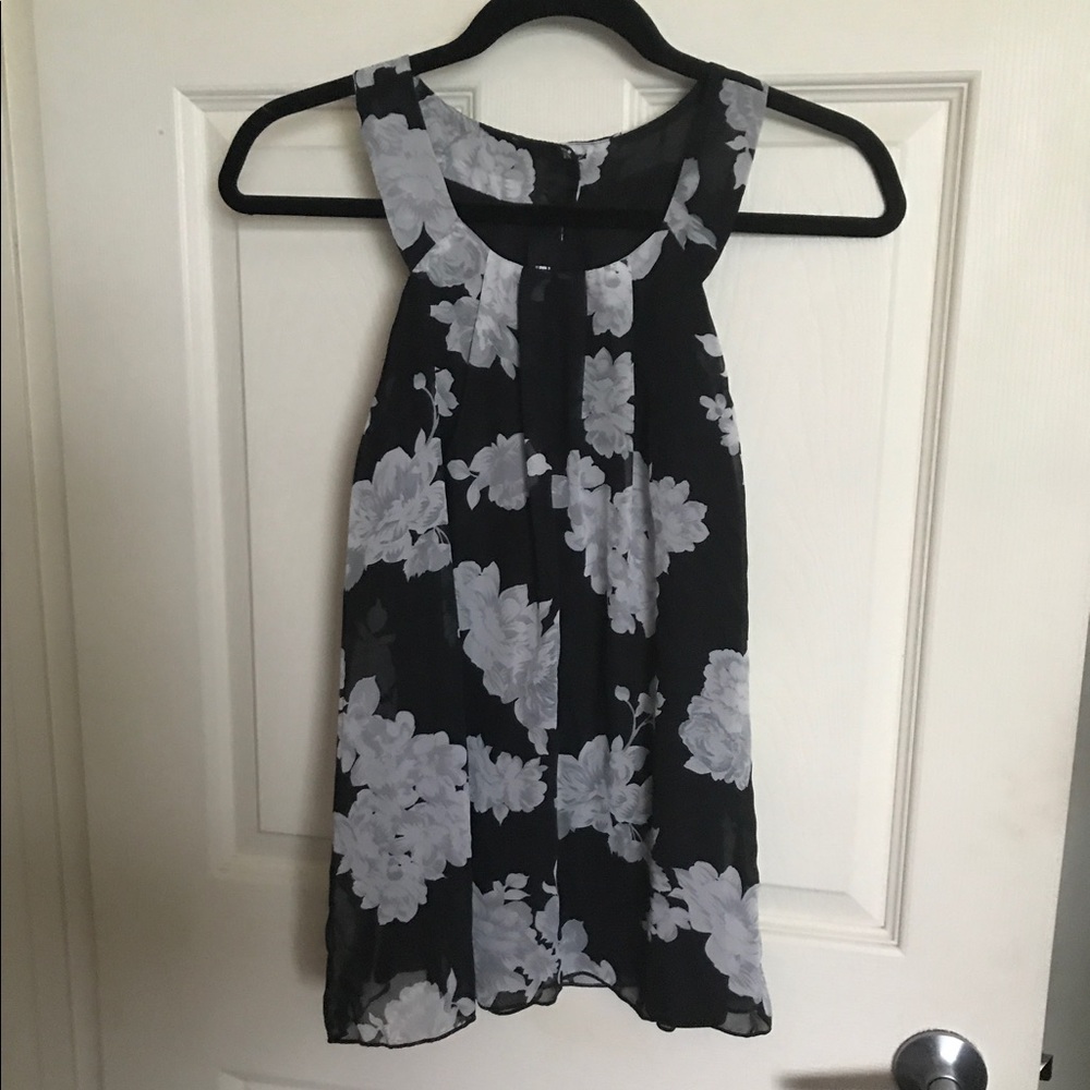 Floral Halter Blouse