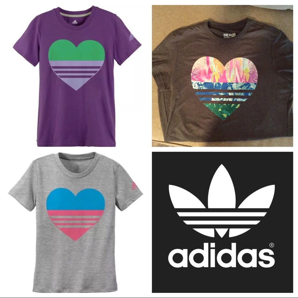 ISO  wanted Ladies Adidas GO TO Heart Tshirt XL