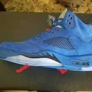 Jordan Retro 5 (suede blue)