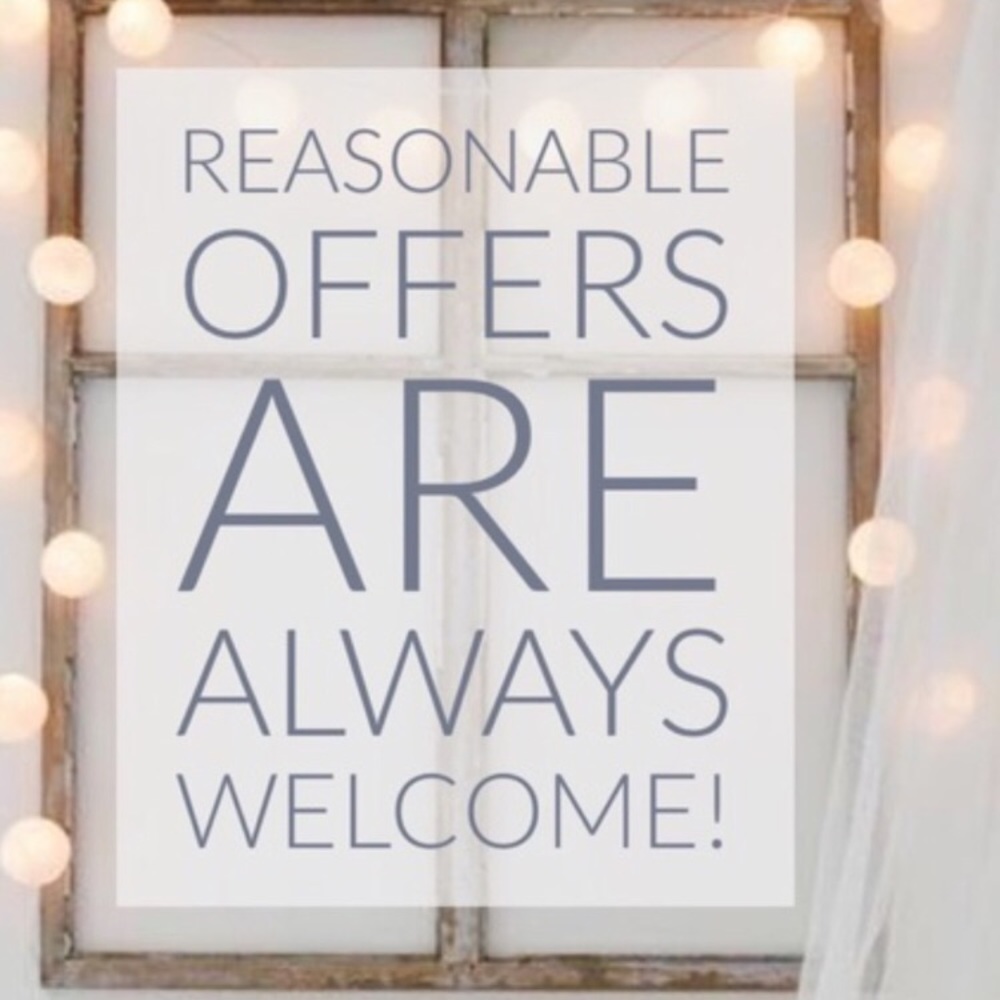 Reasonable Offers Welcome :)