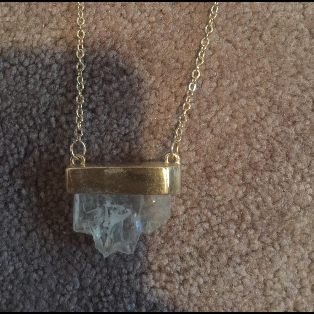 Druzy necklace