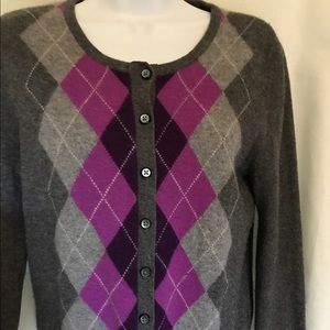 Cashmere cardigan