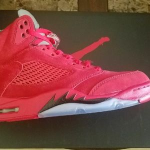 Jordan Retro 5 (suede red)