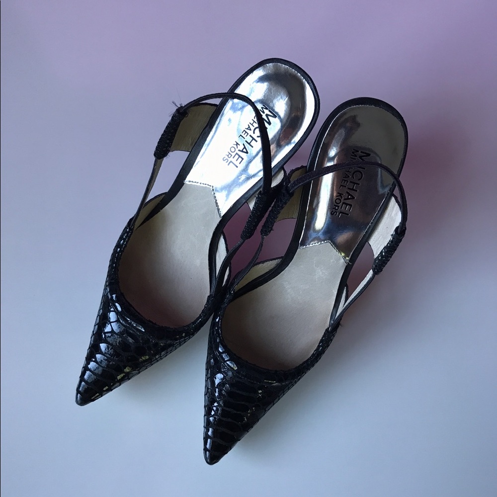 Michael Kors "Black Mamba" heels