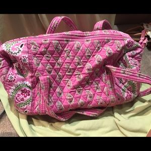 Vera Bradley Small Pink Duffle!