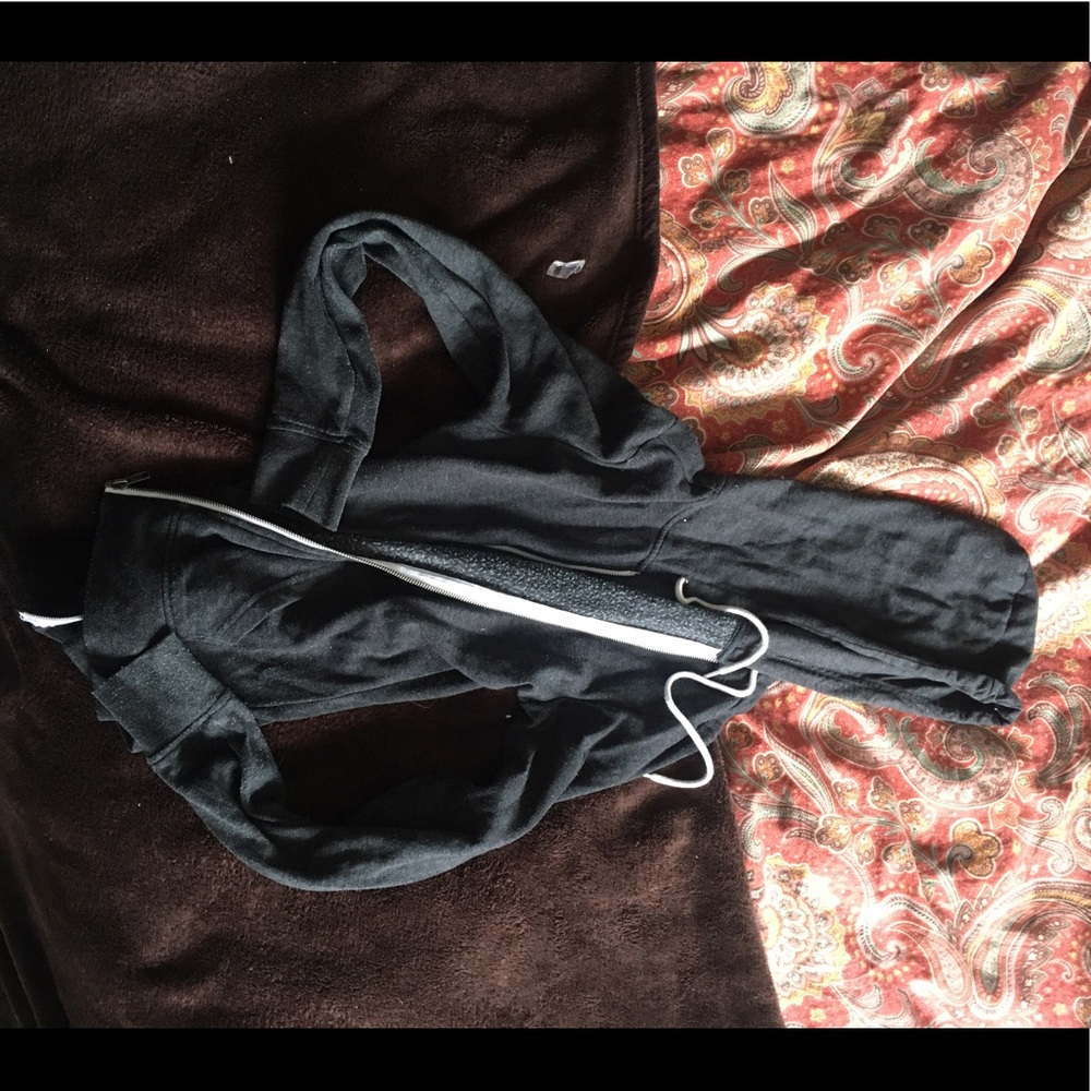 Gray Zip Up Hoodie