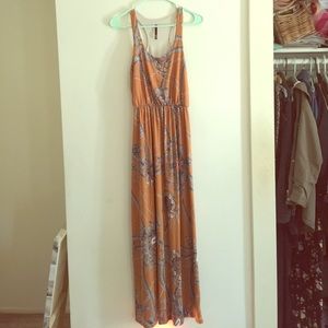 Rusty Colored Maxi Dress