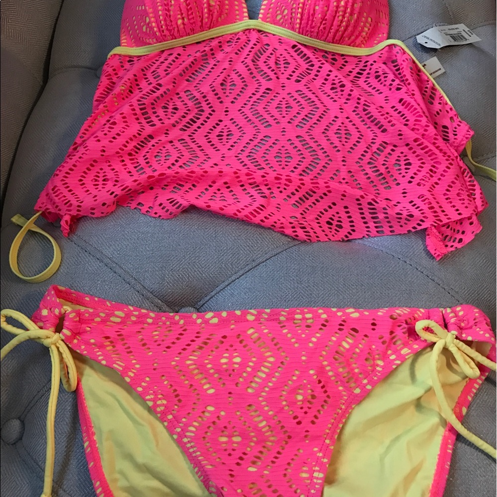 Adorable Watermelon/Lemon combo Swimsuit. NWT