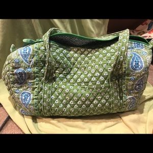 Vera Bradley Green Duffle!