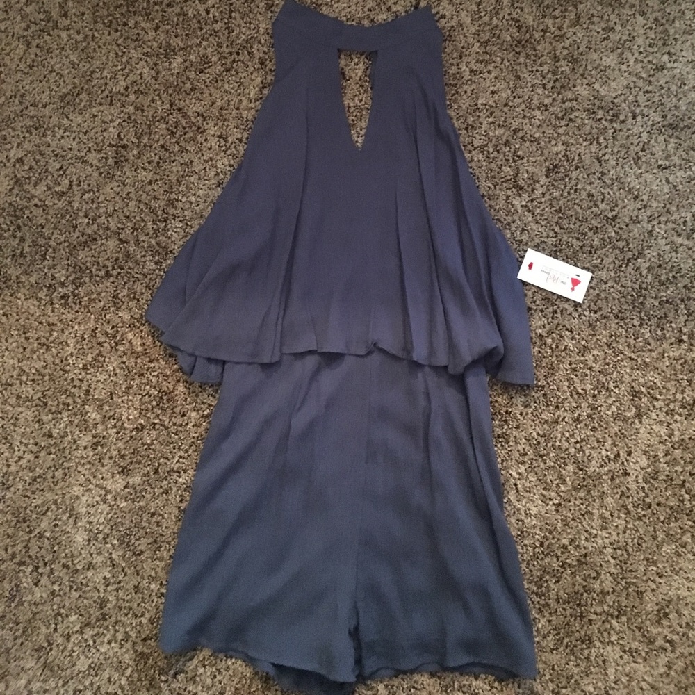 Blue romper