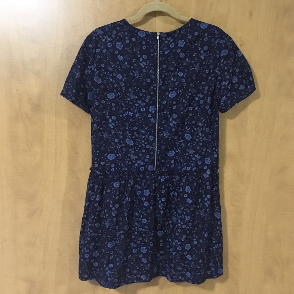 GAP Blue Floral Print Dress - Picture 3 of 4