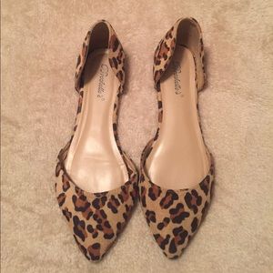 Leopard Print Flats