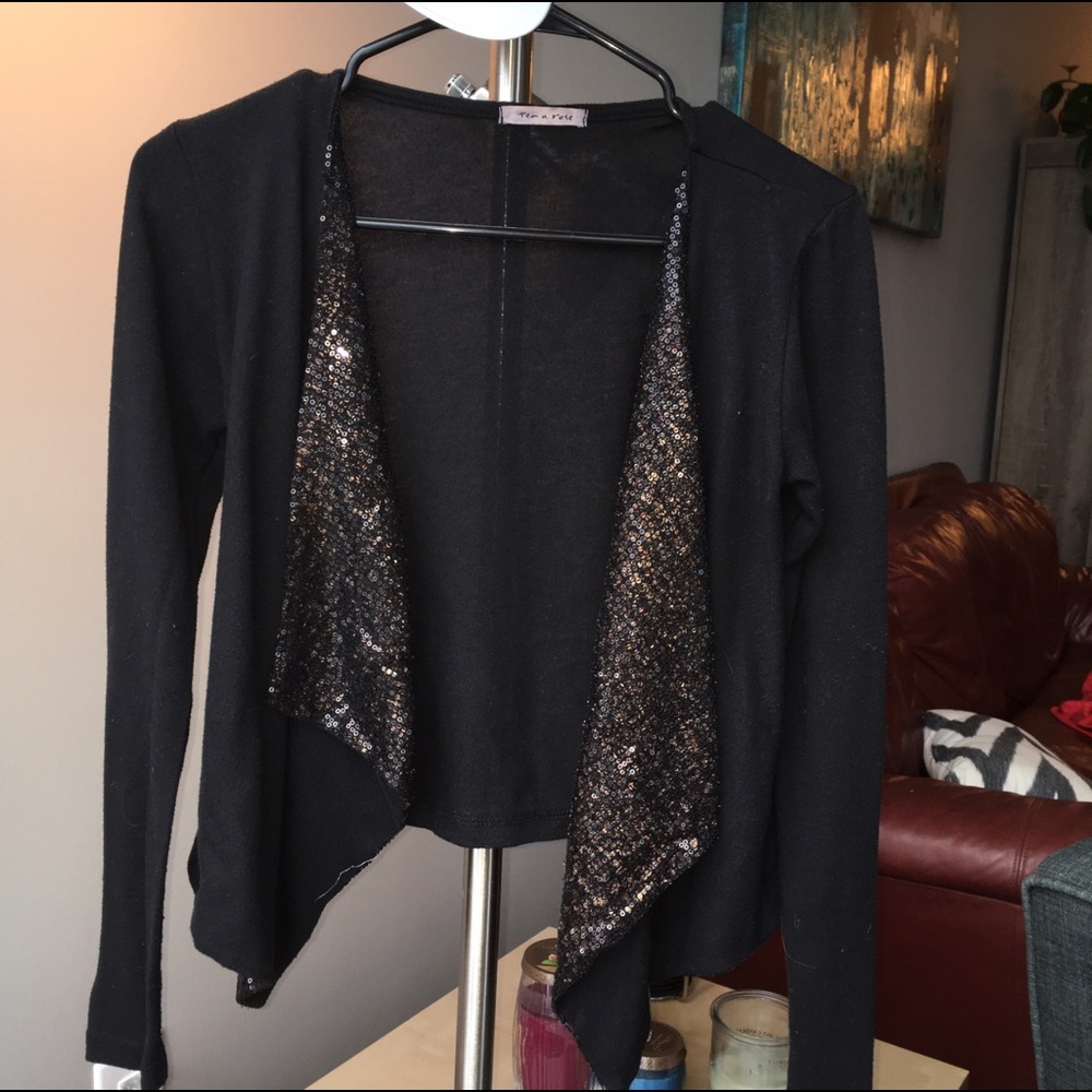 Tea N Rose Open Cardigan/Sweater