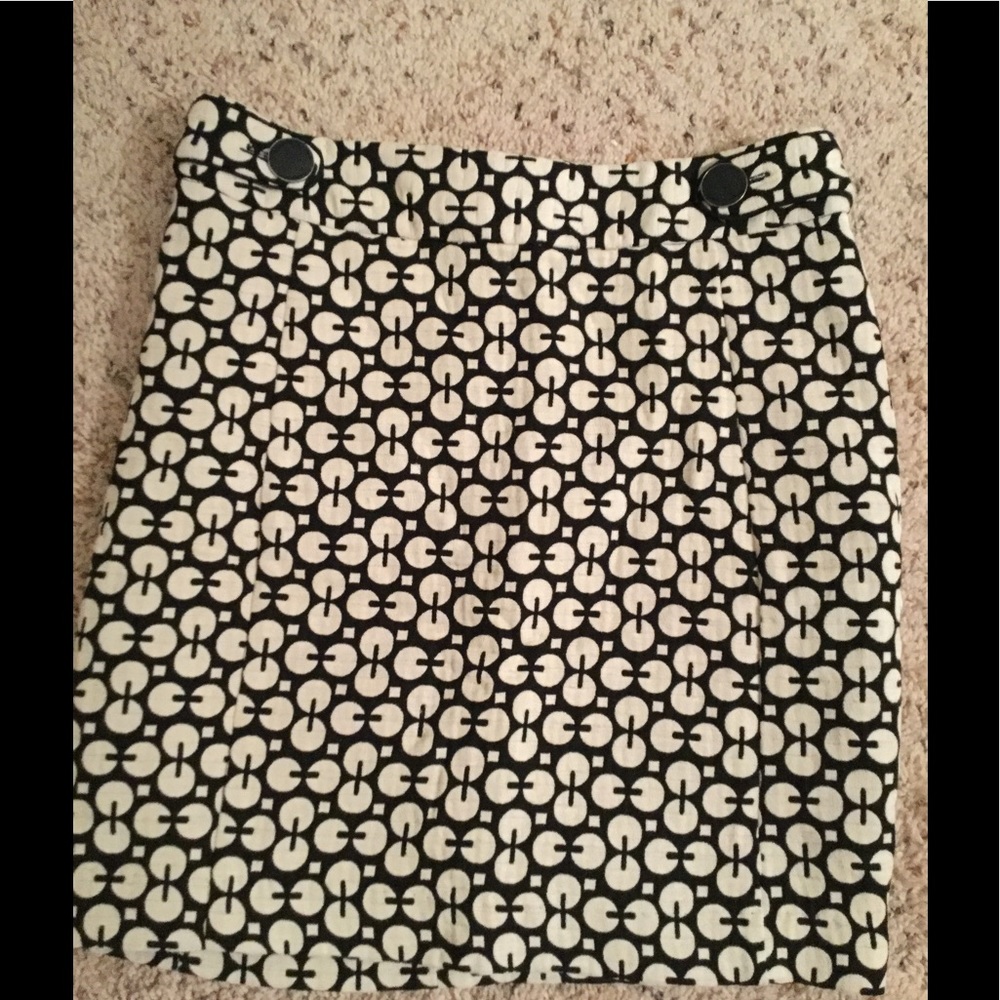 Vintage Black and White Skirt
