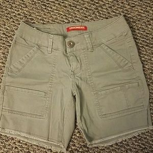 Grey union bay shorts