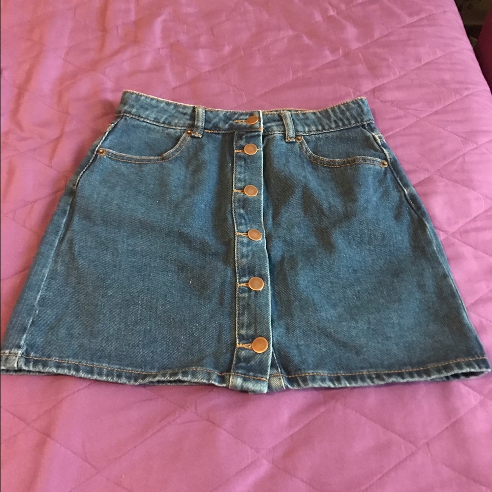 Jean skirt