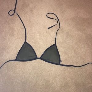 PINK string bikini top💚